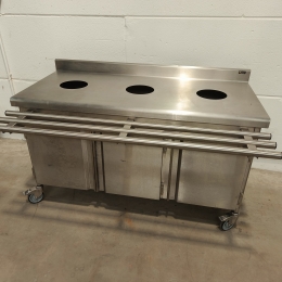 Mobile sorting table - 160 x 99 cm 